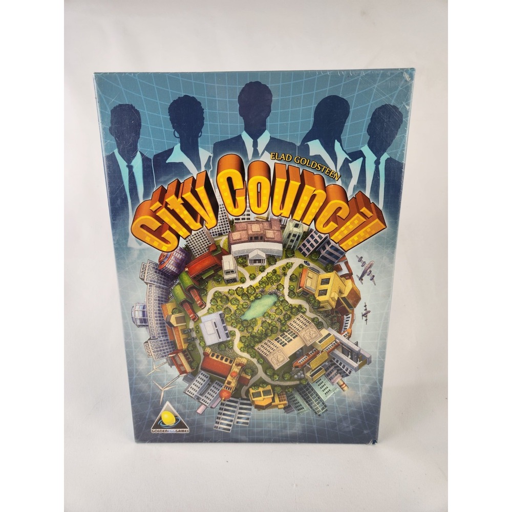 New City Council Board Game Government Role Play Mayor Leaders Homeschool Sealed